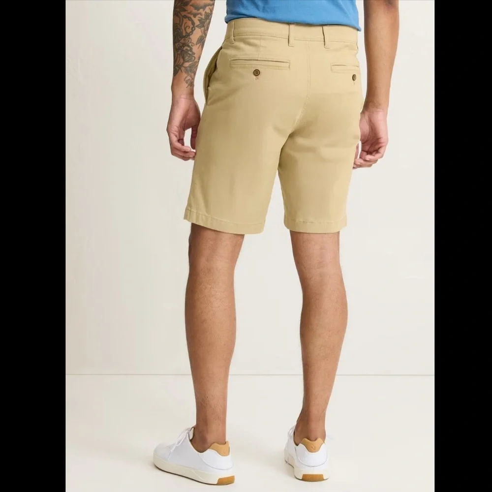NWT Tommy Bahama Boracay Island Chino 9-Inch Shorts in Stone Khaki - Picture 3 of 8